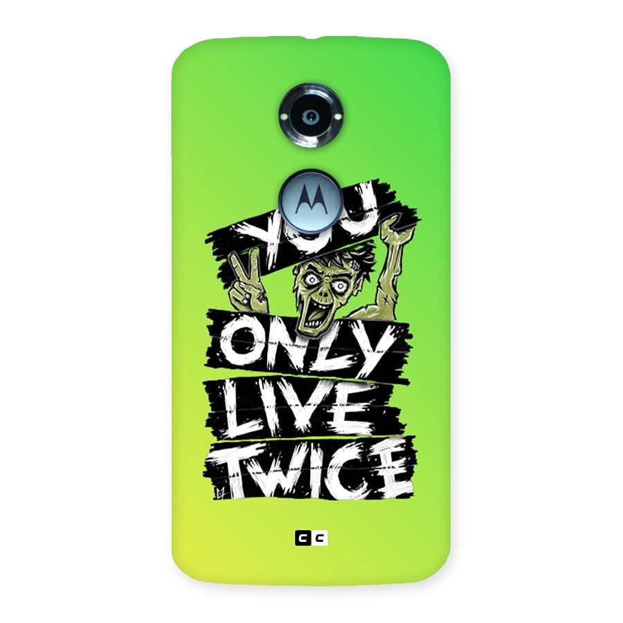 Yolo Zombie Back Case for Moto X2