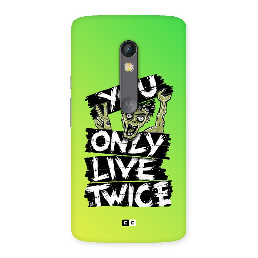 Yolo Zombie Back Case for Moto X Play