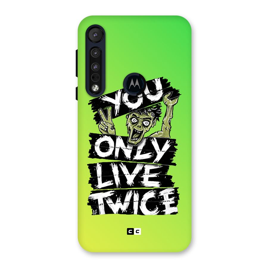 Yolo Zombie Back Case for Motorola One Macro