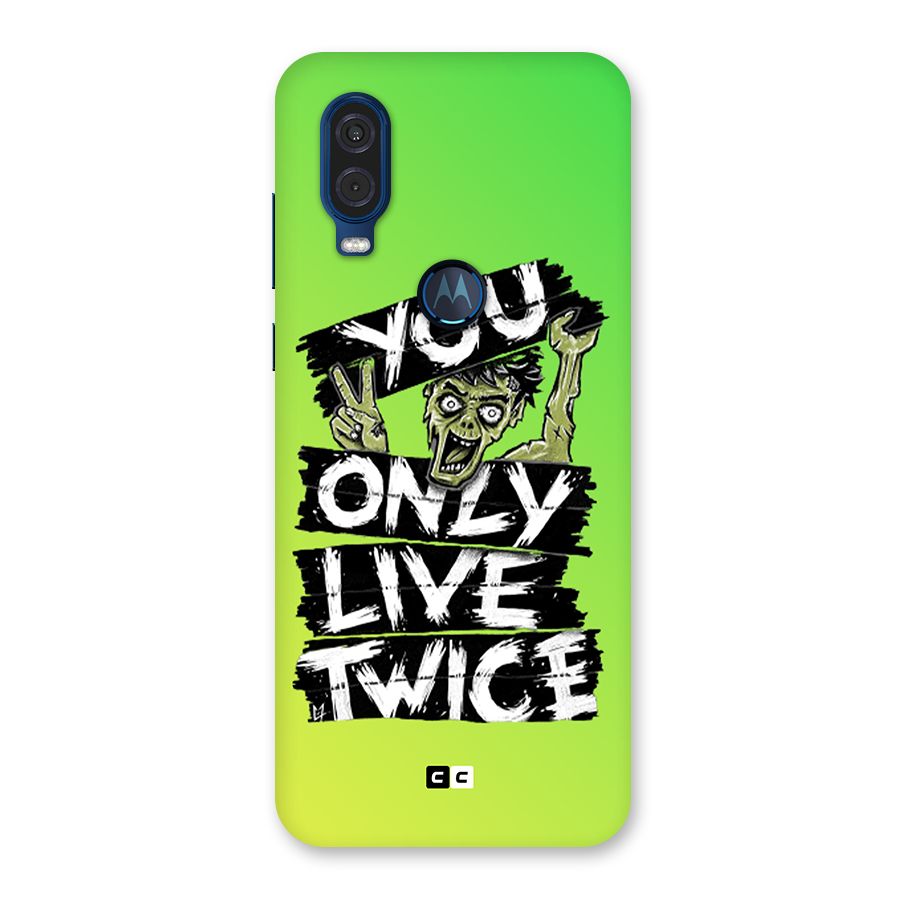Yolo Zombie Back Case for Motorola One Vision