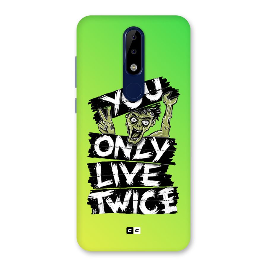 Yolo Zombie Back Case for Nokia 5.1 Plus