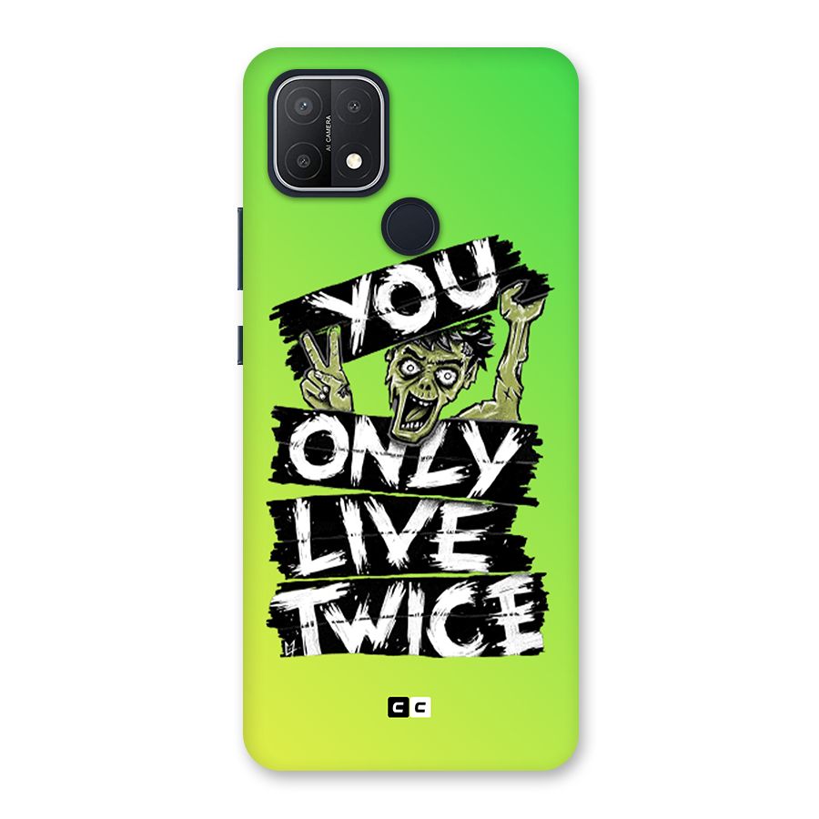 Yolo Zombie Back Case for Oppo A15