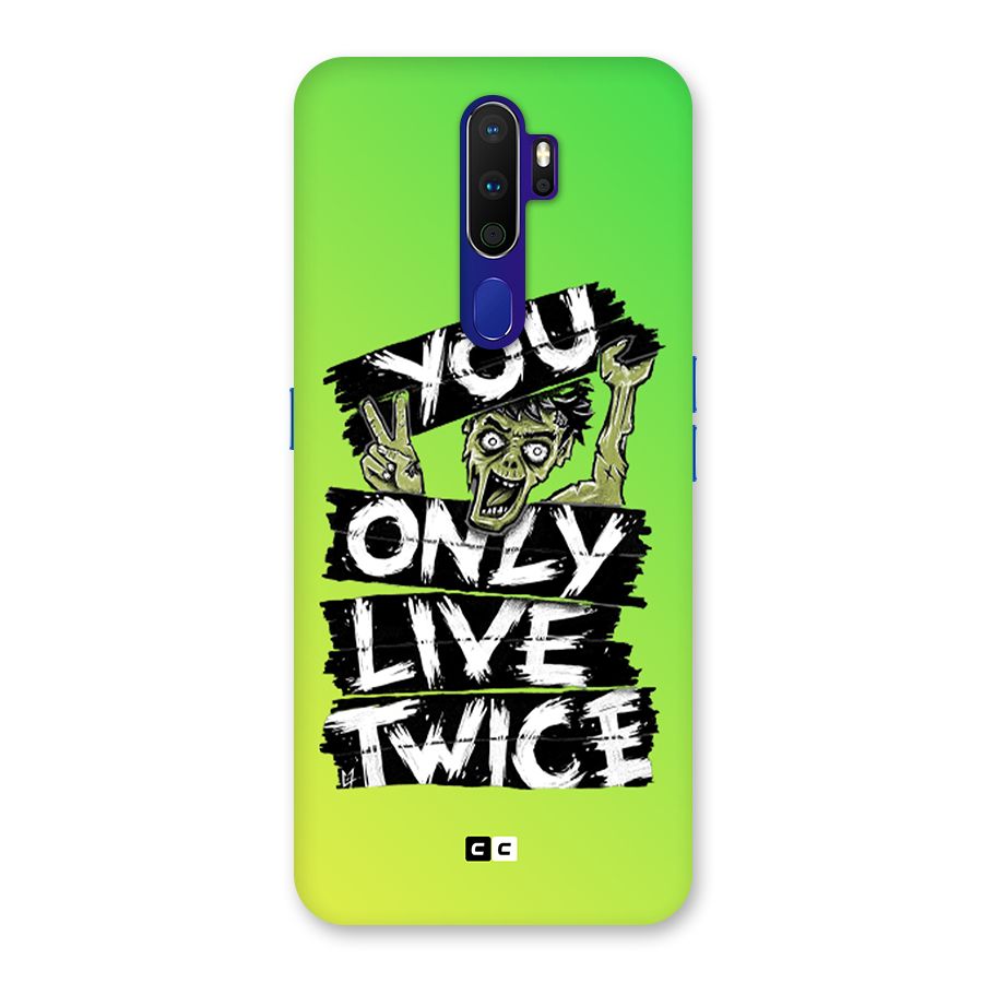 Yolo Zombie Back Case for Oppo A9 (2020)