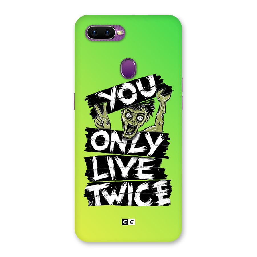 Yolo Zombie Back Case for Oppo F9