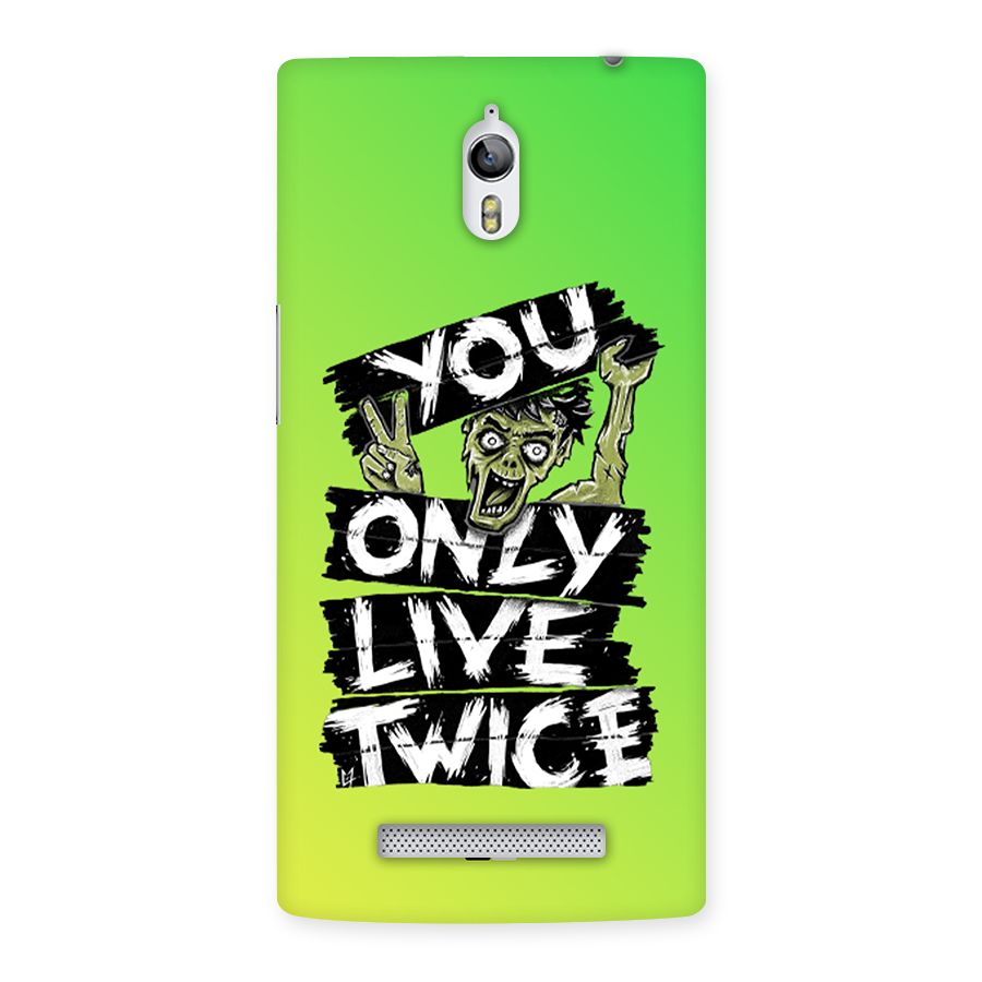 Yolo Zombie Back Case for Oppo Find 7