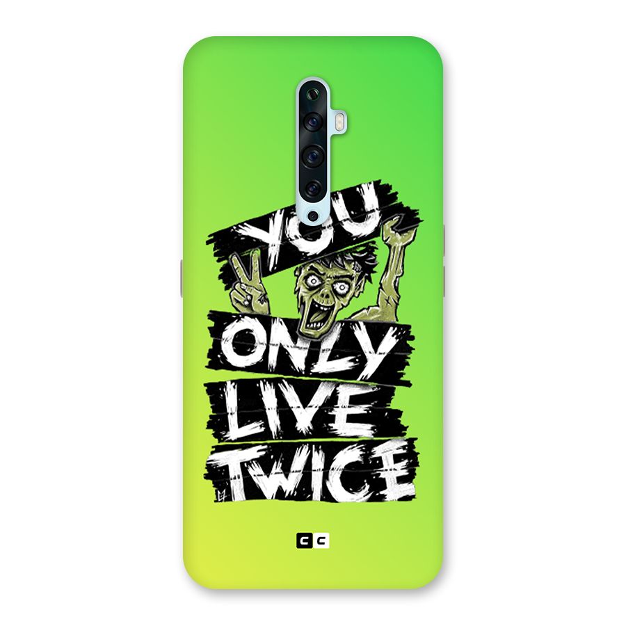 Yolo Zombie Back Case for Oppo Reno2 F