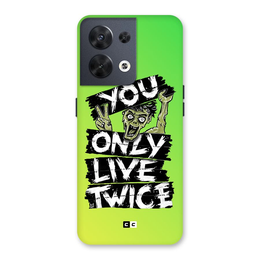Yolo Zombie Back Case for Oppo Reno8 5G