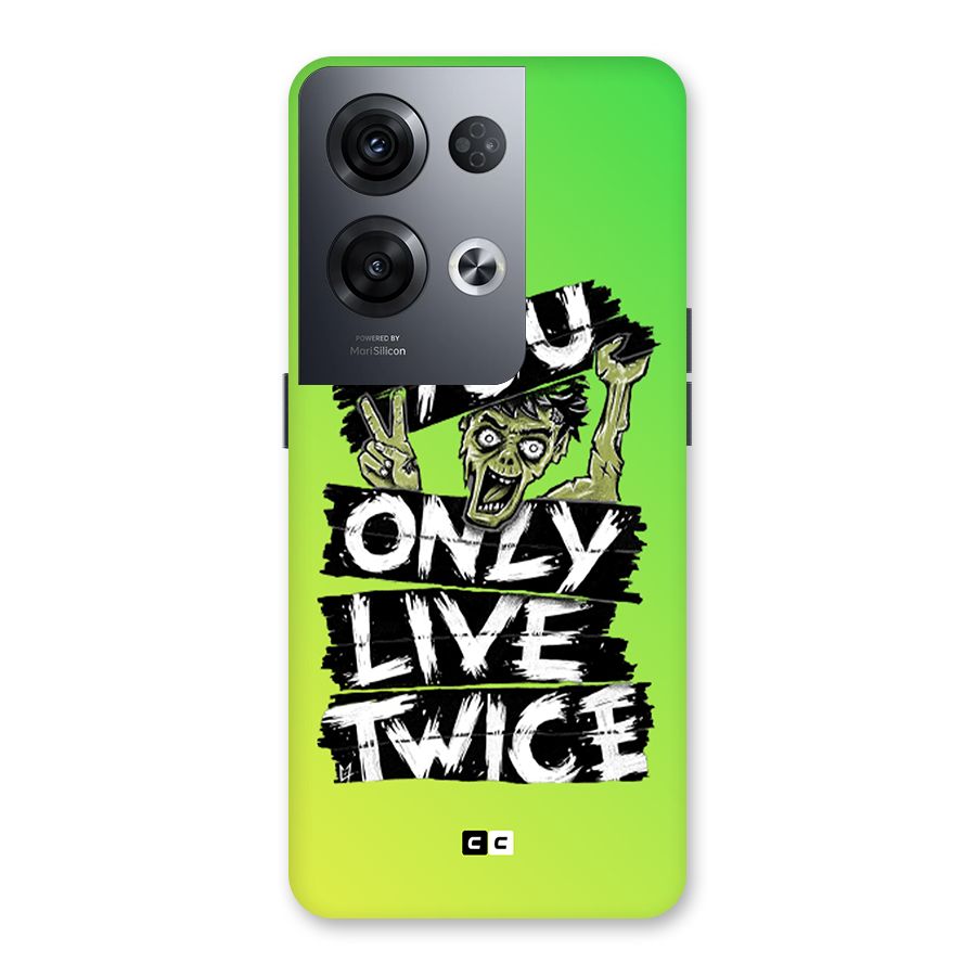 Yolo Zombie Back Case for Oppo Reno8 Pro 5G