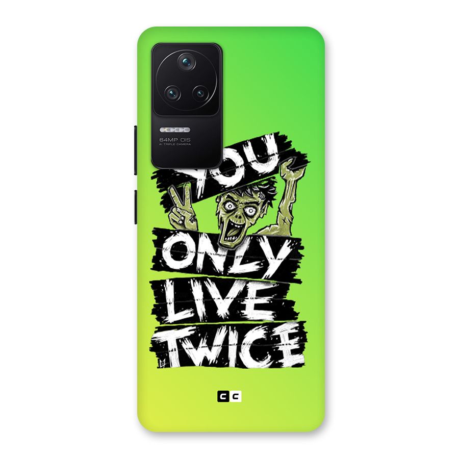 Yolo Zombie Back Case for Poco F4 5G