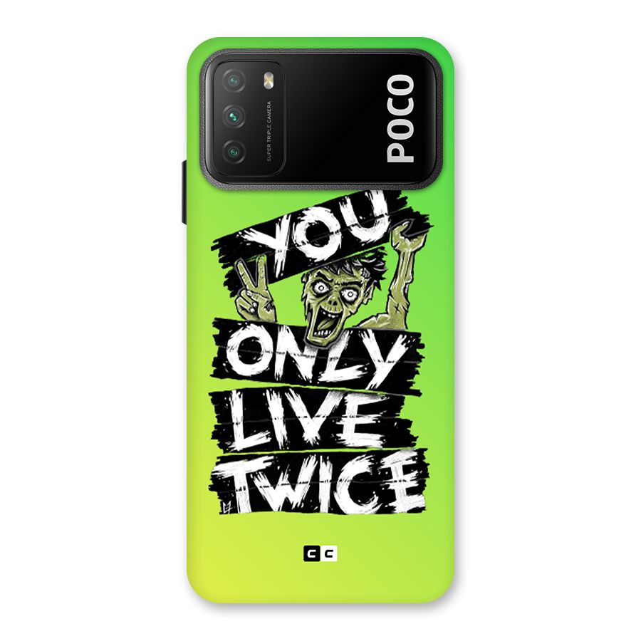 Yolo Zombie Back Case for Poco M3