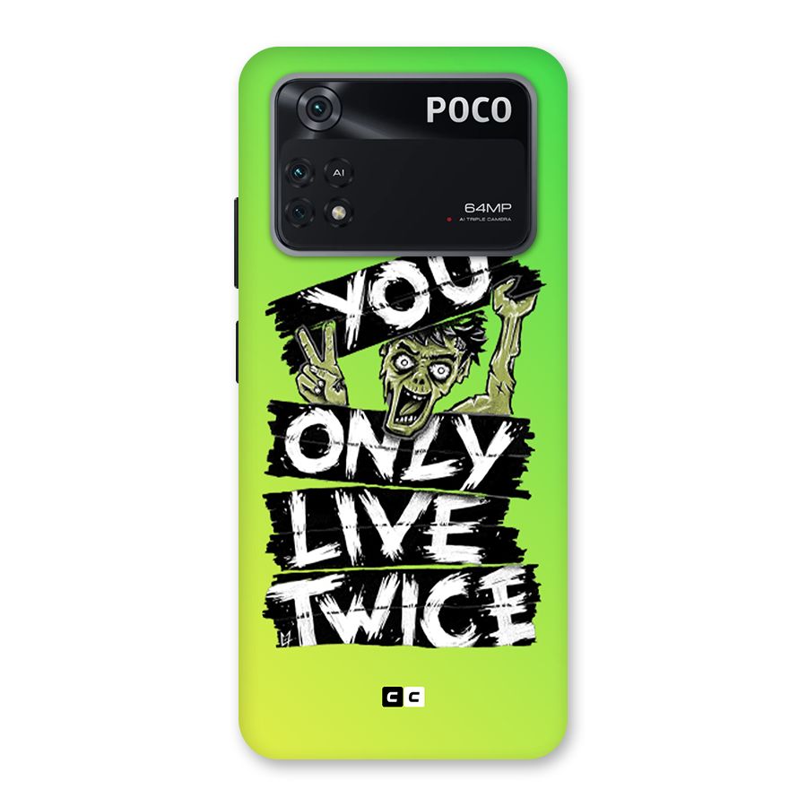 Yolo Zombie Back Case for Poco M4 Pro 4G