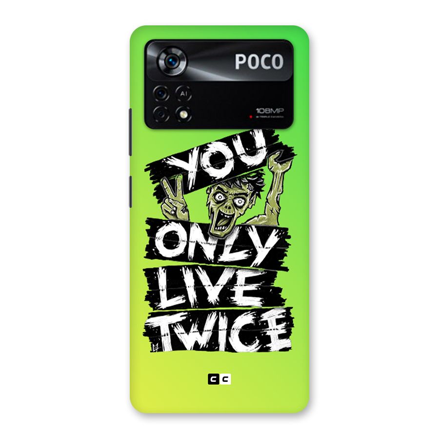 Yolo Zombie Back Case for Poco X4 Pro 5G