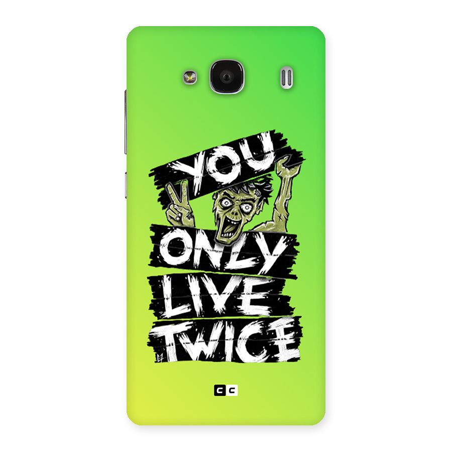 Yolo Zombie Back Case for Redmi 2