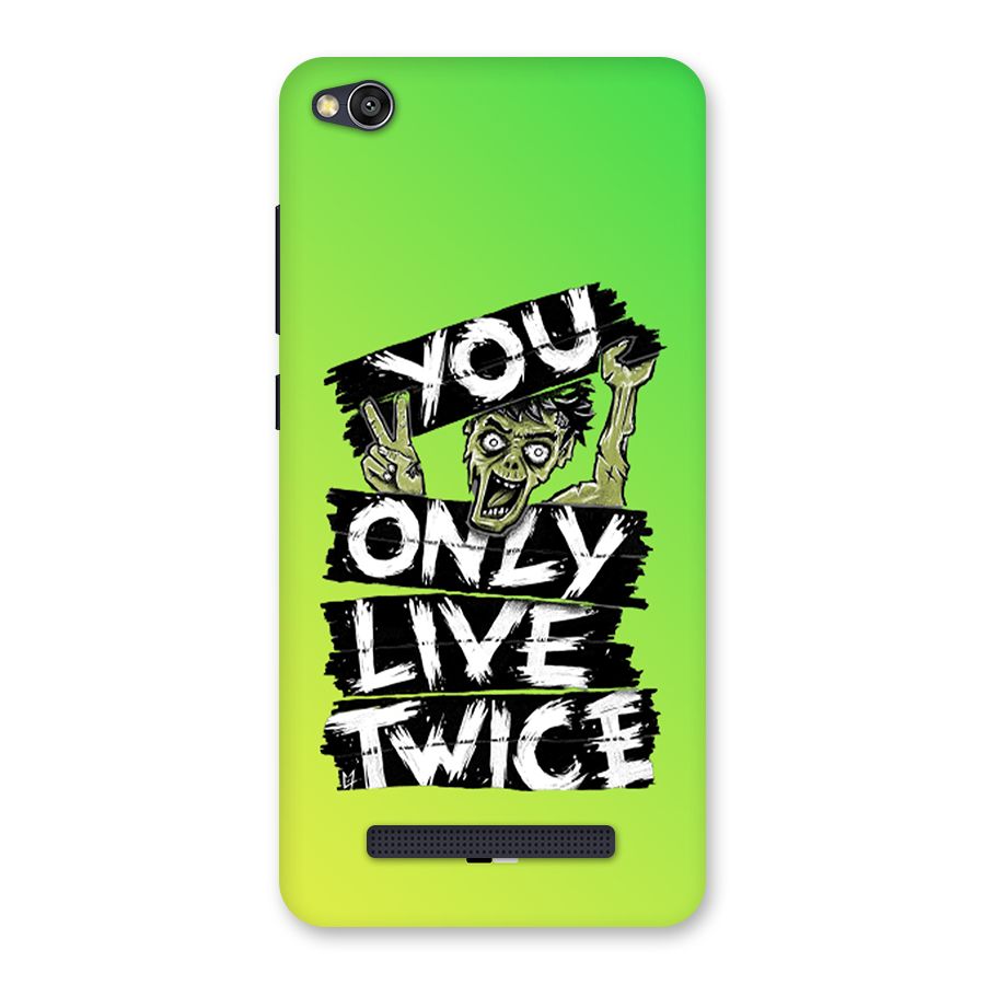 Yolo Zombie Back Case for Redmi 4A