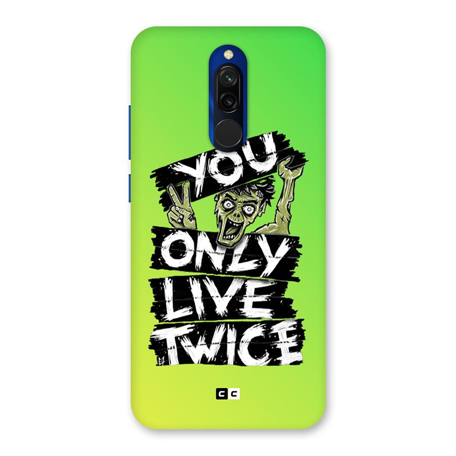 Yolo Zombie Back Case for Redmi 8