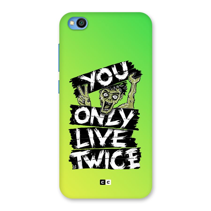 Yolo Zombie Back Case for Redmi Go