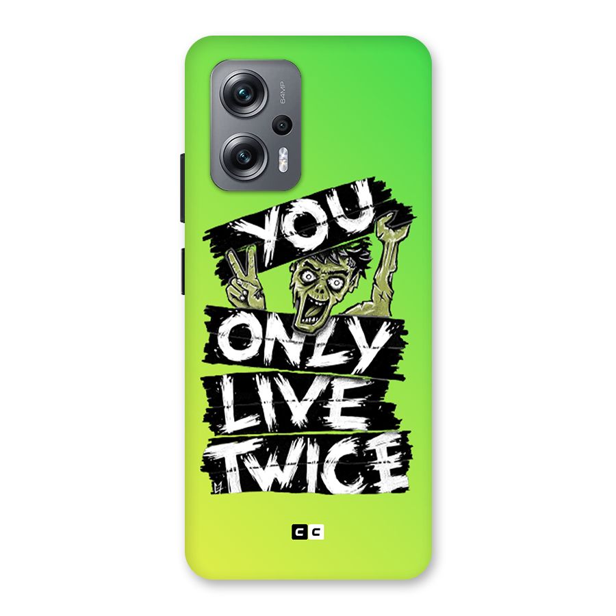 Yolo Zombie Back Case for Redmi K50i
