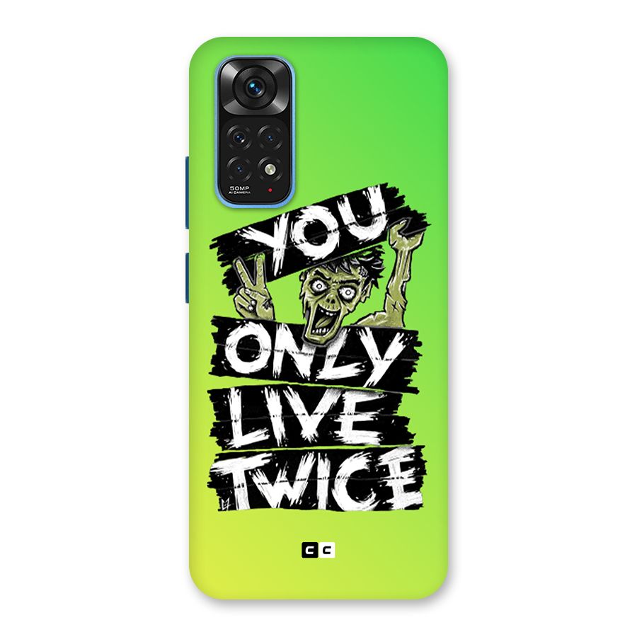 Yolo Zombie Back Case for Redmi Note 11S