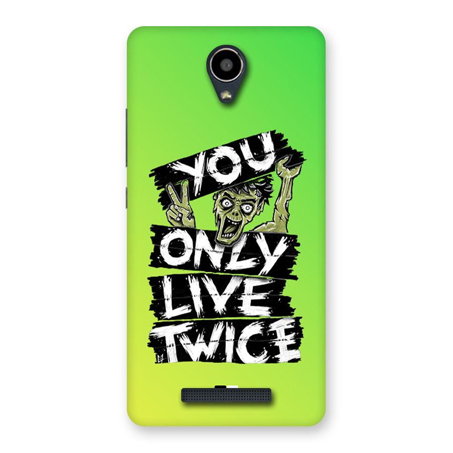 Yolo Zombie Back Case for Redmi Note 2