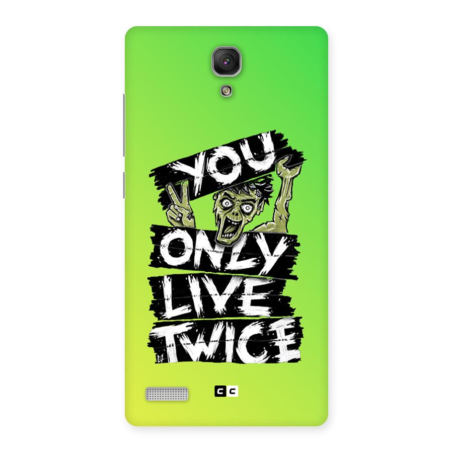 Yolo Zombie Back Case for Redmi Note Prime