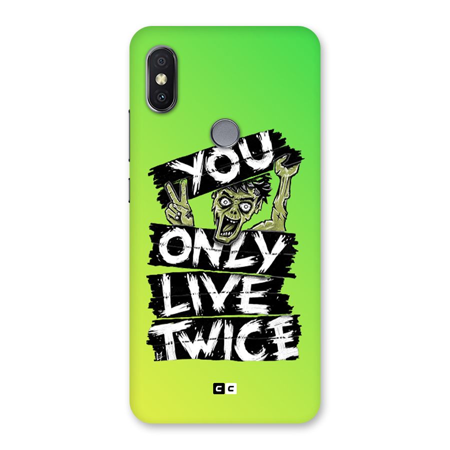 Yolo Zombie Back Case for Redmi Y2