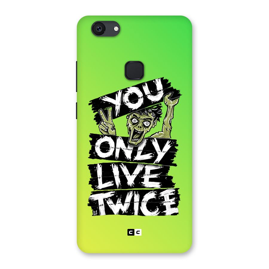Yolo Zombie Back Case for Vivo V7 Plus
