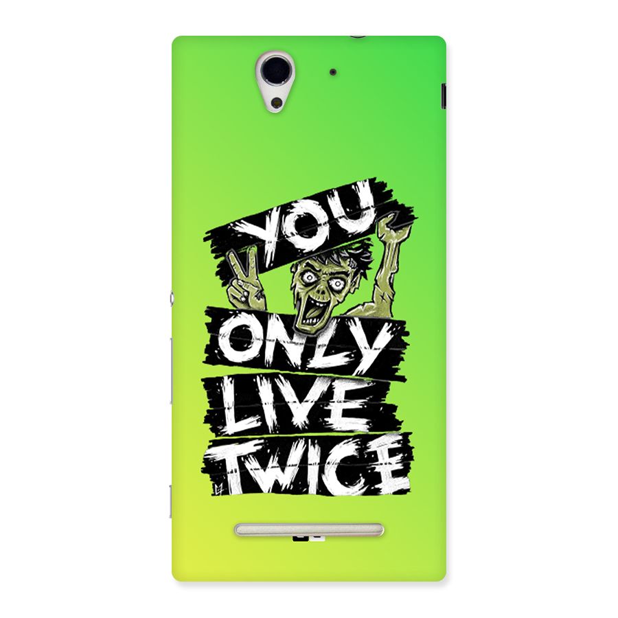Yolo Zombie Back Case for Xperia C3