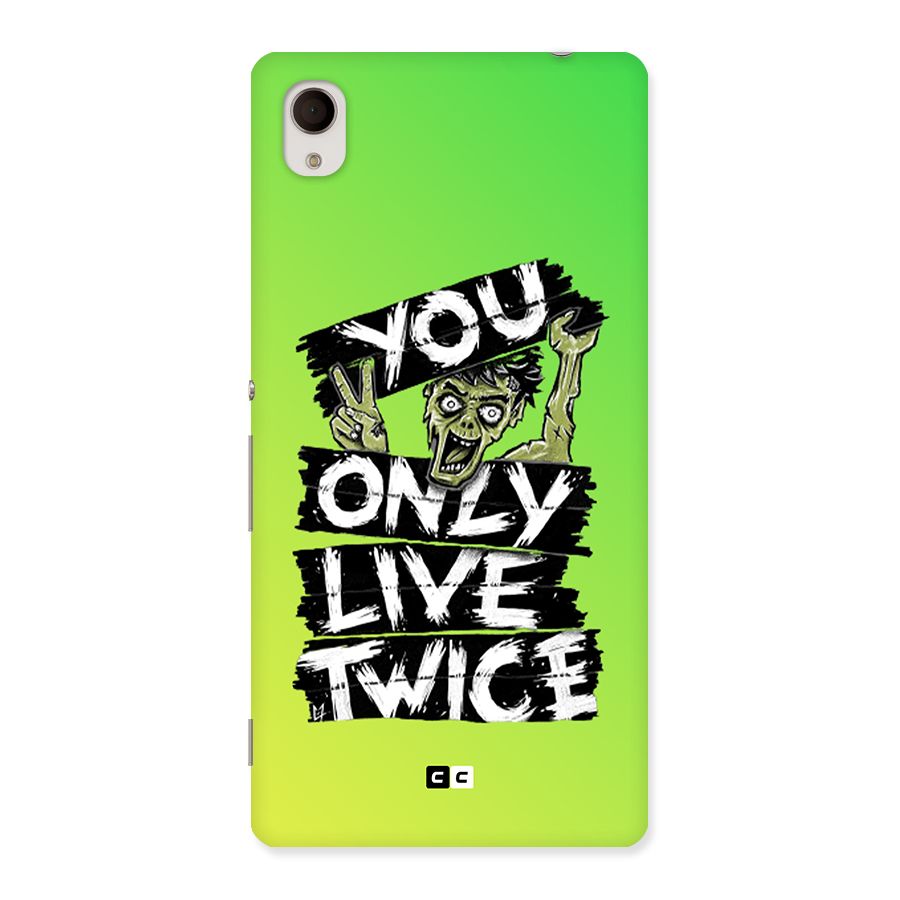 Yolo Zombie Back Case for Xperia M4