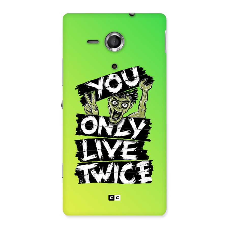 Yolo Zombie Back Case for Xperia Sp