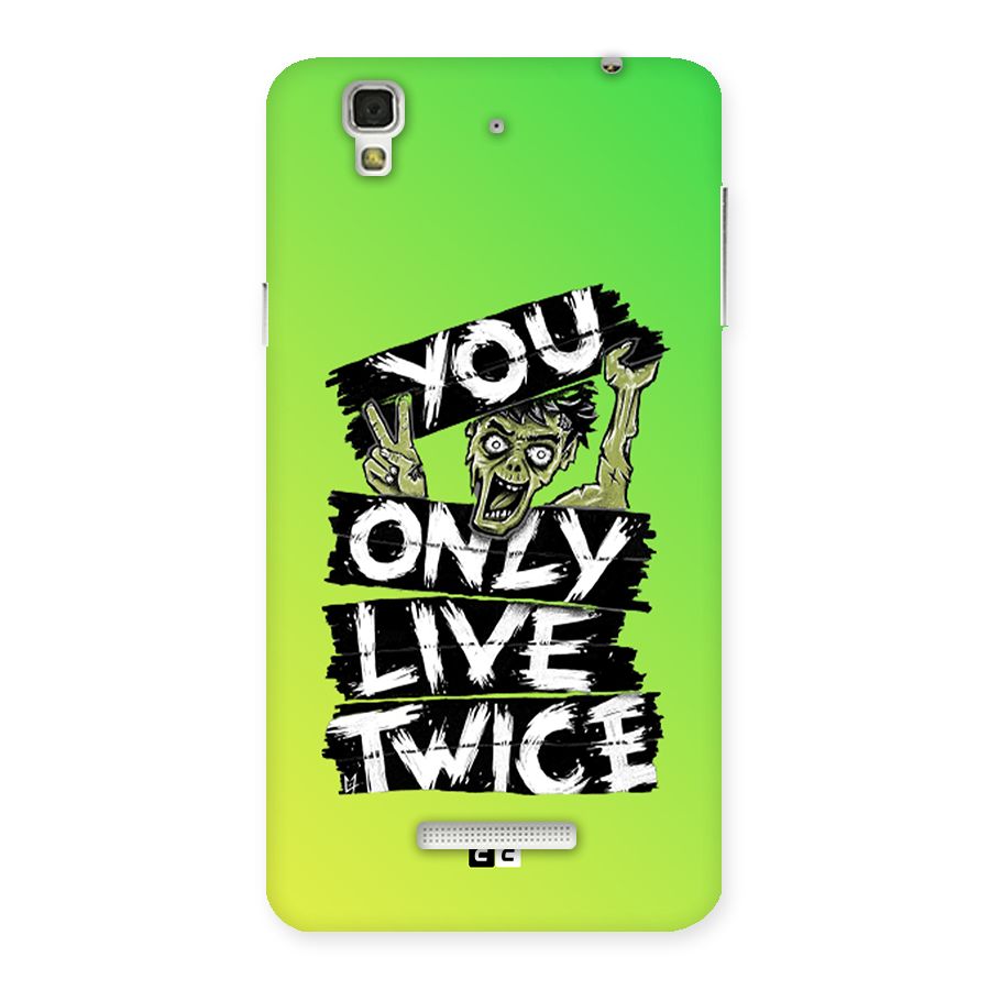 Yolo Zombie Back Case for YU Yureka Plus