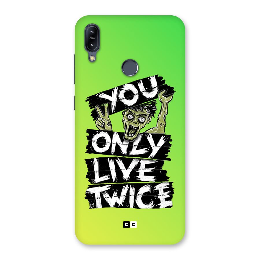 Yolo Zombie Back Case for Zenfone Max M2