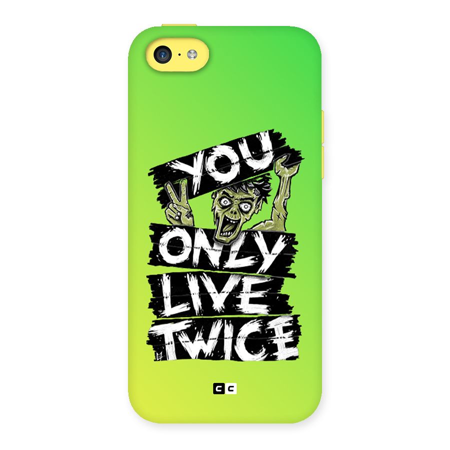 Yolo Zombie Back Case for iPhone 5C