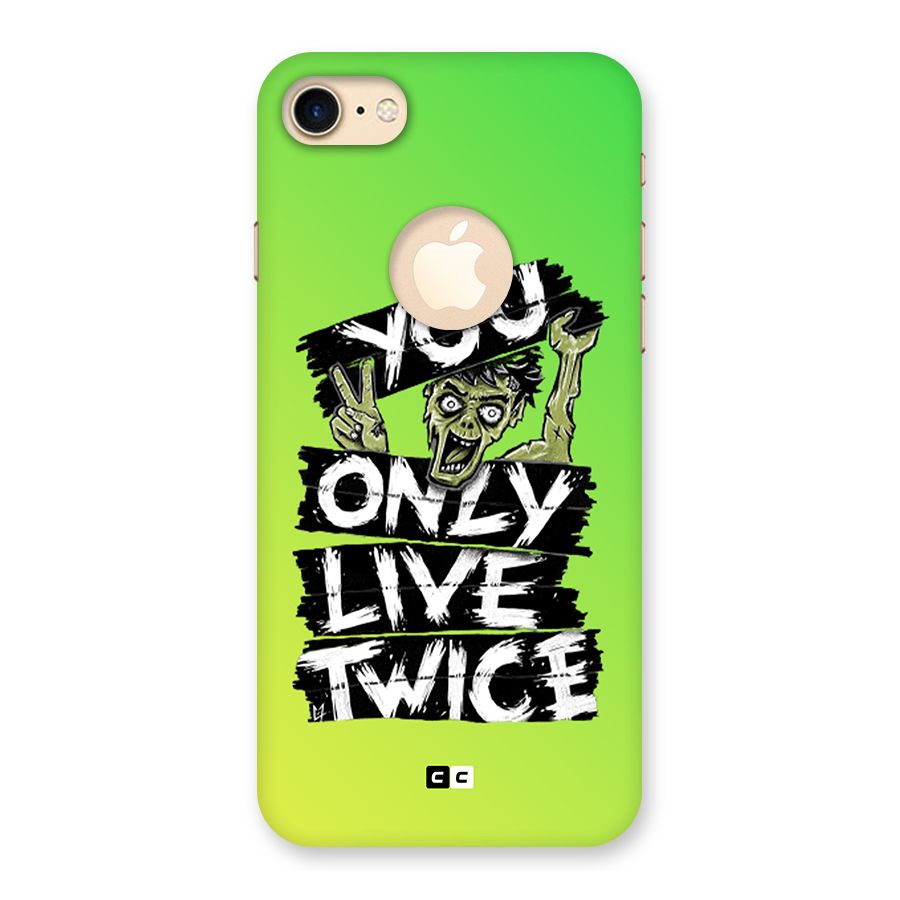 Yolo Zombie Back Case for iPhone 7 Logo Cut