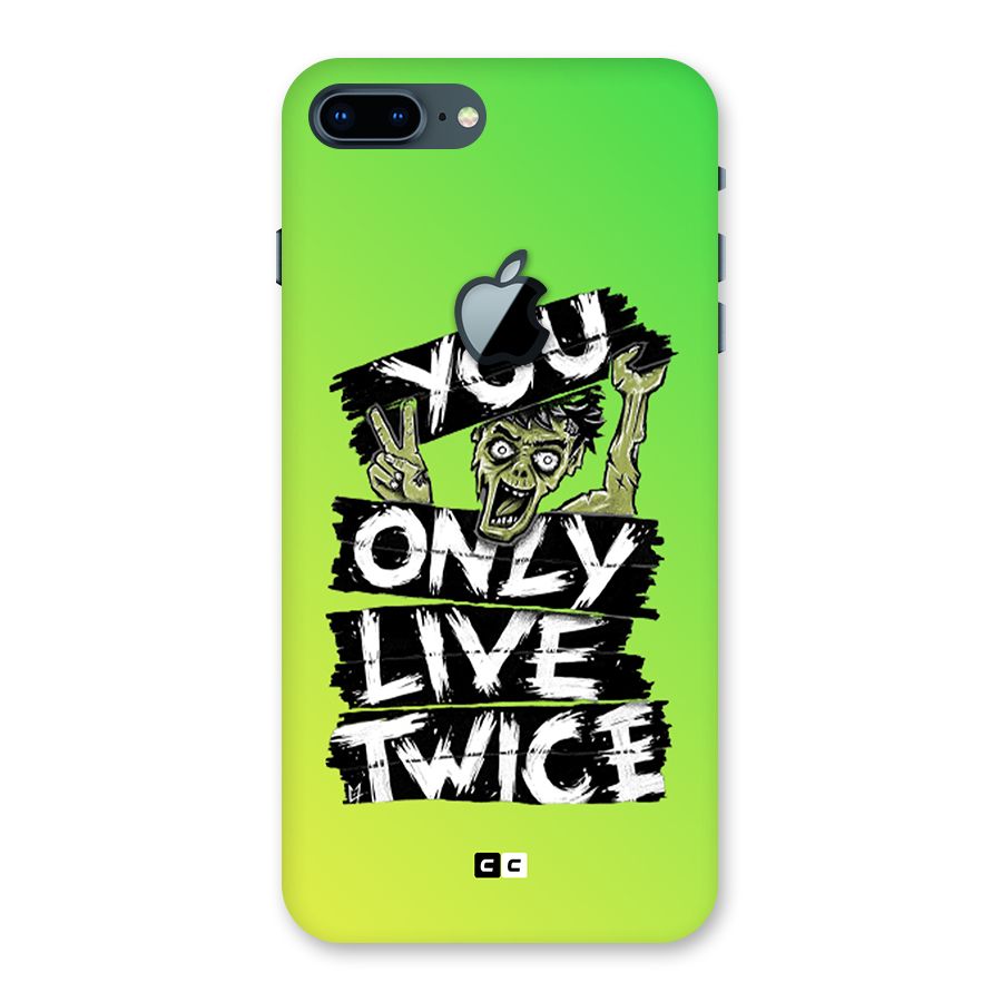 Yolo Zombie Back Case for iPhone 7 Plus Apple Cut