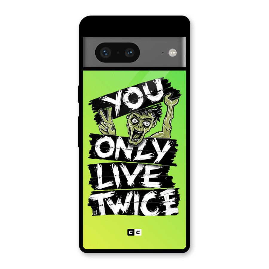 Yolo Zombie Glass Back Case for Google Pixel 7