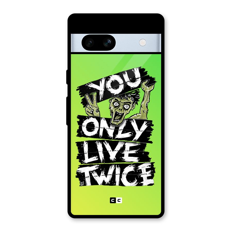 Yolo Zombie Glass Back Case for Google Pixel 7a