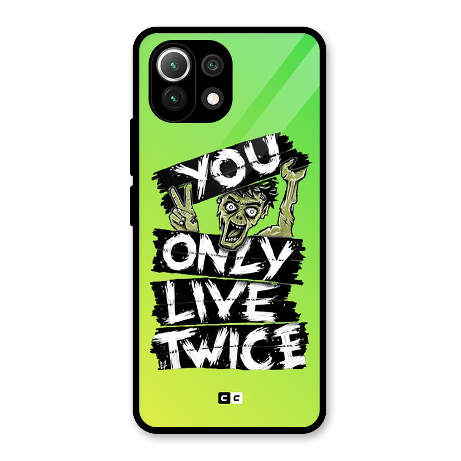Yolo Zombie Glass Back Case for Mi 11 Lite NE 5G