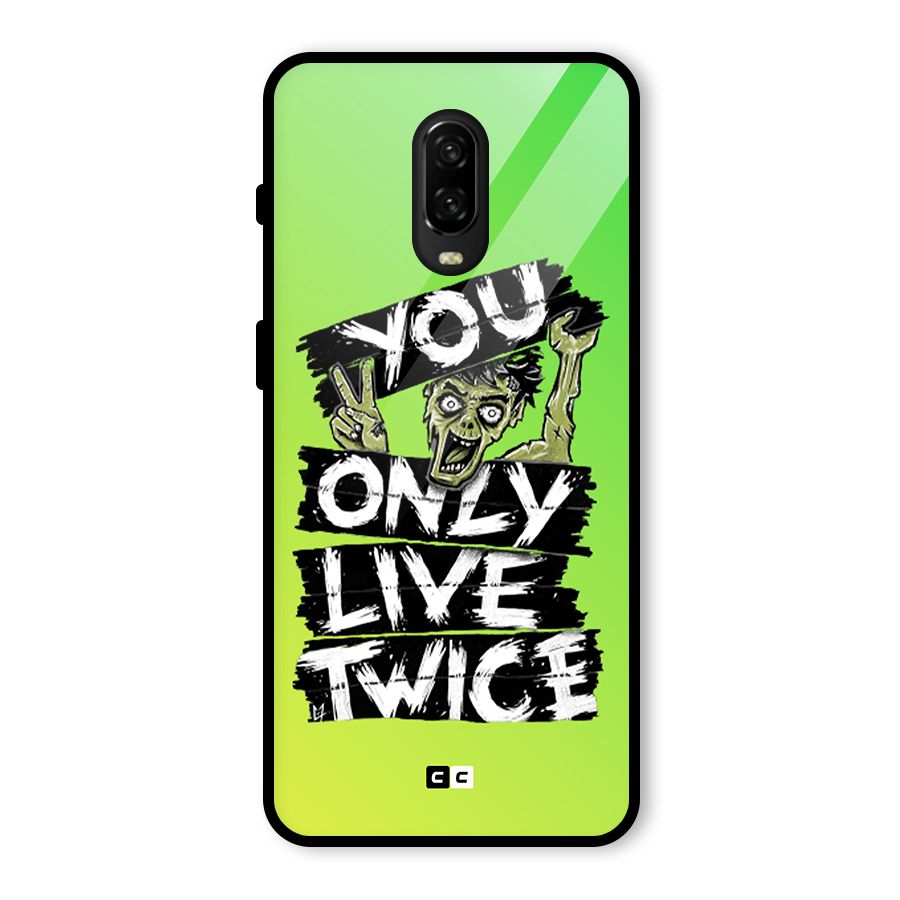 Yolo Zombie Glass Back Case for OnePlus 6T