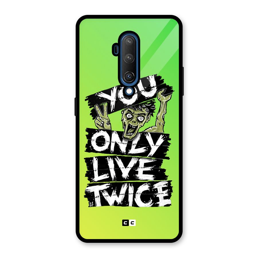 Yolo Zombie Glass Back Case for OnePlus 7T Pro