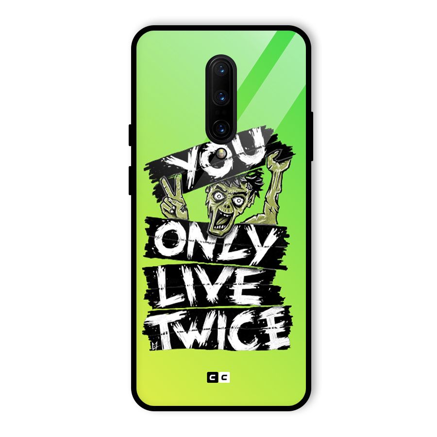 Yolo Zombie Glass Back Case for OnePlus 7 Pro