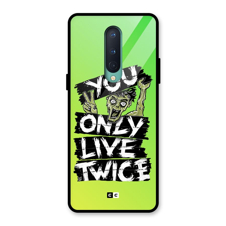 Yolo Zombie Glass Back Case for OnePlus 8