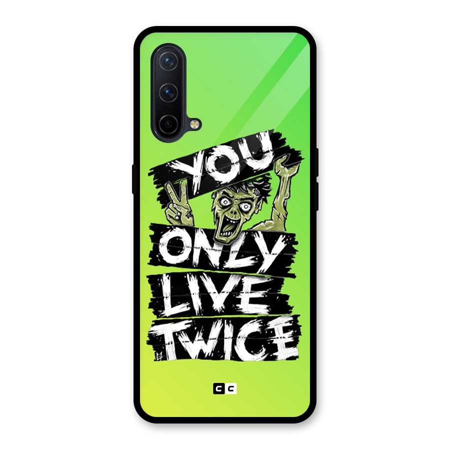 Yolo Zombie Glass Back Case for OnePlus Nord CE 5G