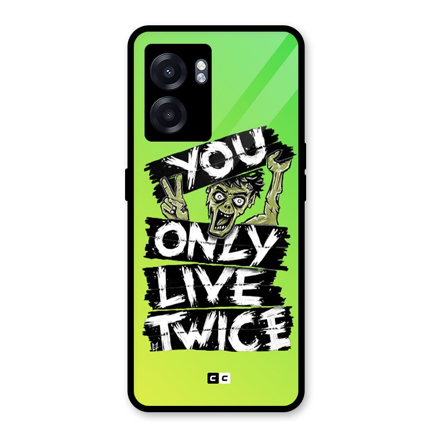 Yolo Zombie Glass Back Case for Oppo K10 (5G)