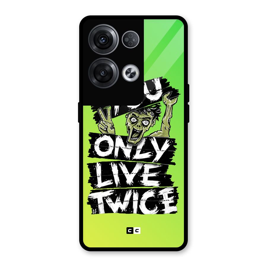 Yolo Zombie Glass Back Case for Oppo Reno8 Pro 5G