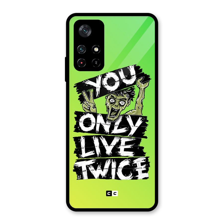 Yolo Zombie Glass Back Case for Poco M4 Pro 5G