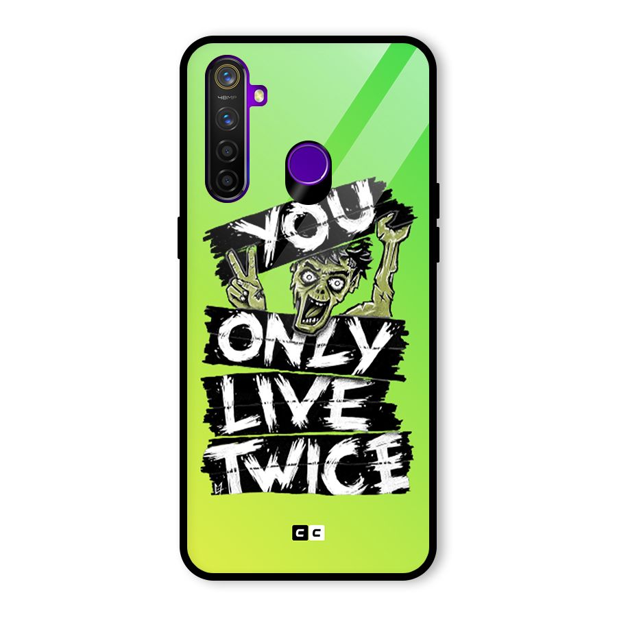 Yolo Zombie Glass Back Case for Realme 5 Pro