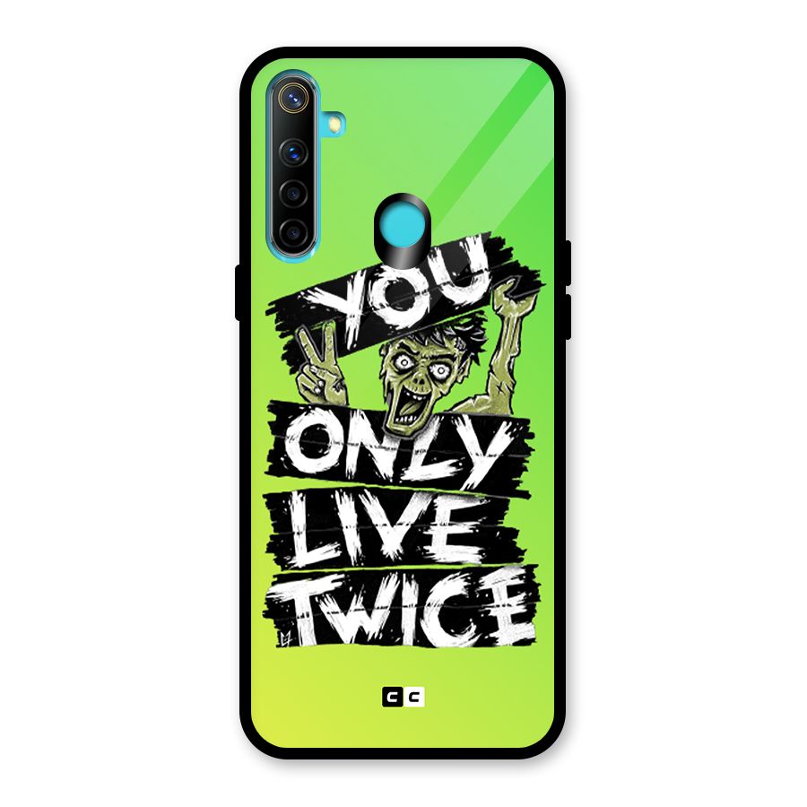 Yolo Zombie Glass Back Case for Realme 5s