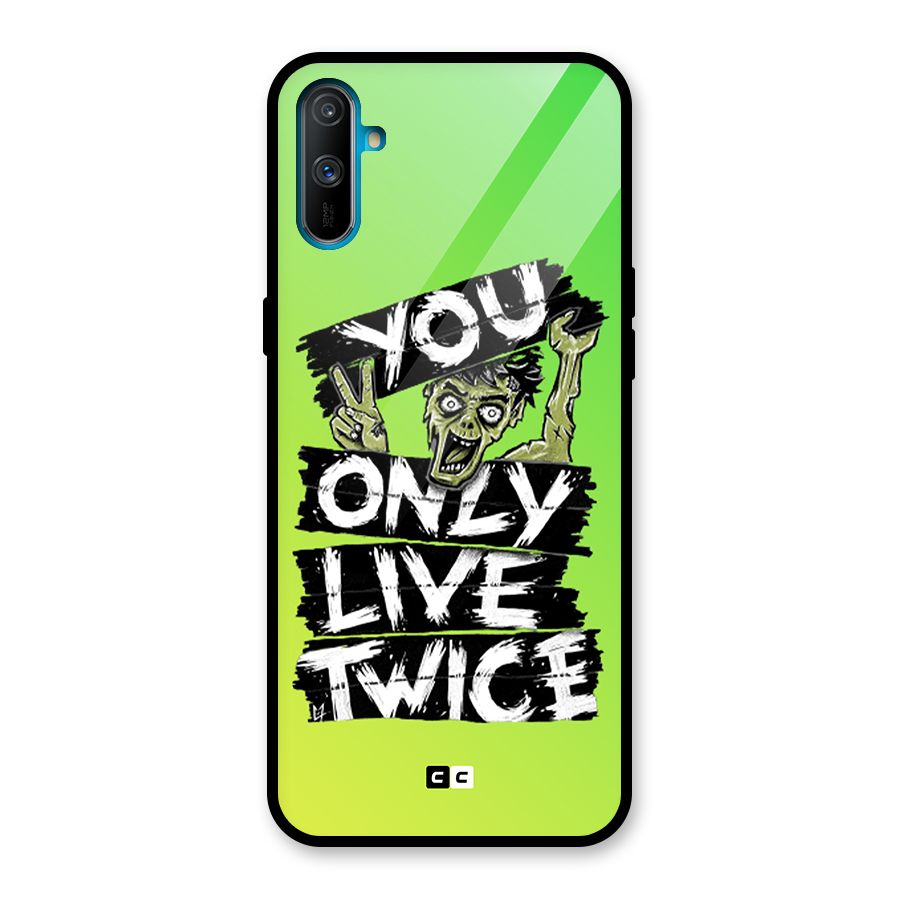 Yolo Zombie Glass Back Case for Realme C3