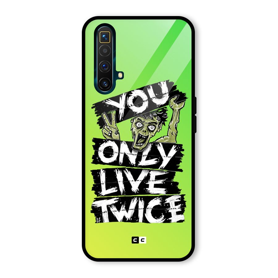 Yolo Zombie Glass Back Case for Realme X3