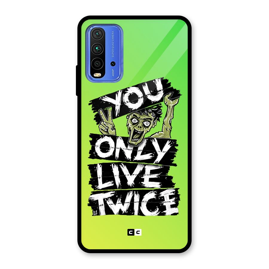 Yolo Zombie Glass Back Case for Redmi 9 Power
